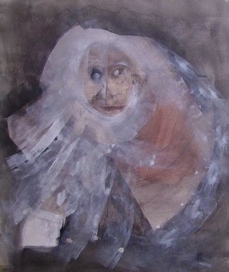 Emilio Merlina, 'The Queen Of Inquietudes', 2008, original Mixed Media, 490 x 600  x 2 cm. Artwork description: 92148  acrylic , charcoal and pastel on canvas ...