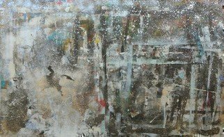 Emilio Merlina, 'The Running ', 2017, original Mixed Media, 130 x 80  x 1.5 cm. Artwork description: 11073 on wood ...