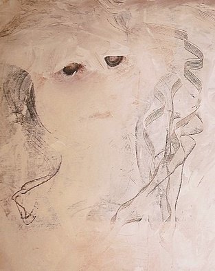Emilio Merlina, 'The Wind Bride', 2013, original Mixed Media, 23 x 28  cm. Artwork description: 45918            wood panel           ...