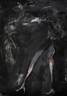 Emilio Merlina, 'To Come To Oneself', 2012, original Mixed Media, 50 x 71  cm. Artwork description: 57648  acrylic and charcoal on cardboard ...