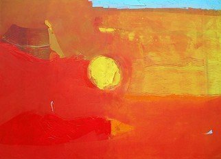 Emilio Merlina, 'Warm Desert Wind', 2015, original Mixed Media, 140 x 100  cm. Artwork description: 29703        on canvas       ...