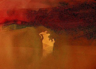 Emilio Merlina, 'Warm Desert Wind ', 2011, original Digital Art, 20 x 16  cm. 