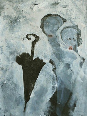 Emilio Merlina, 'Weather Report', 2016, original Painting Acrylic, 70 x 100  cm. Artwork description: 19008  on cardboard ...