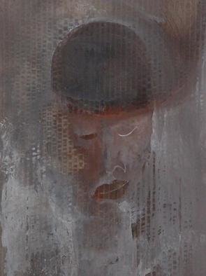 Emilio Merlina, 'Wondering', 2005, original Painting Acrylic, 27 x 40  cm. Artwork description: 77658 acrylic and charcoal on cardboard...