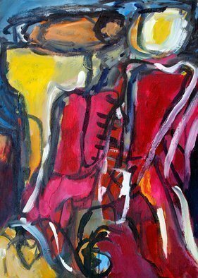 Engelina Zandstra; Composition 0719, 2010, Original Painting Acrylic, 50 x 70 cm. Artwork description: 241 Painting acrylic on canvas.  Original artwork.Canvas on wooden stretcher.The artwork will be sent in a crate. ...