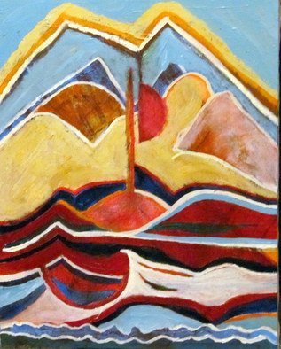 Evie Tirado; Mother Earth, 2015, Original Painting Acrylic, 16 x 20 inches. Artwork description: 241       abstract acrylic expressionism .     ...