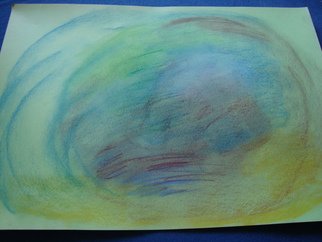 Evelyne Ketterlin; The World, 2015, Original Pastel, 40 x 30 cm. Artwork description: 241  Pastelpicture The world. On paper.  ...