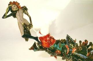 Ildiko Toth; The Poerty Of Life, 1996, Original Sculpture Ceramic, 1 x 35 feet. 
