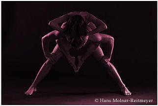 Hans Molnar Reitmeyer; Human Triangles, 2002, Original Photography Black and White, 40 x 30 cm. 