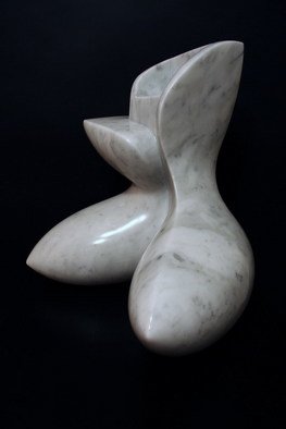 Francesca Bianconi; Seated Figure, 2000, Original Sculpture Stone, 38 x 40 cm. 