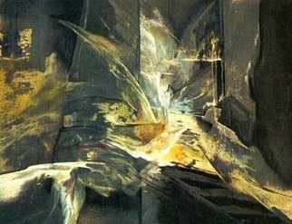 Franziska Turek; Hades, 2015, Original Painting Other, 90 x 70 cm. 