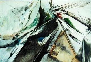 Franziska Turek, 'Lost In Ice 3', 2000, original Painting Other, 64 x 44  x 1 cm. 