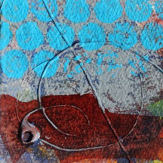 Jose Freitascruz; Cerrado Ex Brasil N19, 2018, Original Painting Acrylic, 12 x 12 cm. Artwork description: 241 first series of works from brasil inspired by the colours and shapes of the cerrado - the brazilian savannah...