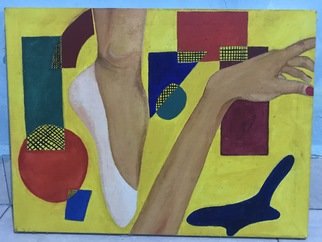 Galuh Virginia; Ballerina, 2017, Original Painting Acrylic, 40 x 30 cm. Artwork description: 241 My first painting that painted on canvas...