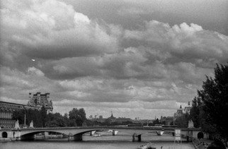 German Guerra, 'OPUSPR0290', 2012, original Photography Black and White, 25 x 17  inches. Artwork description: 1758  PARIS CITY ...
