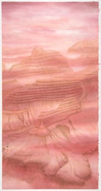 Grace Auyeung; Canyonscape 2, 2017, Original Painting Other, 69 x 138 cm. Artwork description: 241 MENTAL PROTRAYAL OF CANYON LANDSCAPE WITH ENSUEING BEAUTY AND TRANQUILITY...