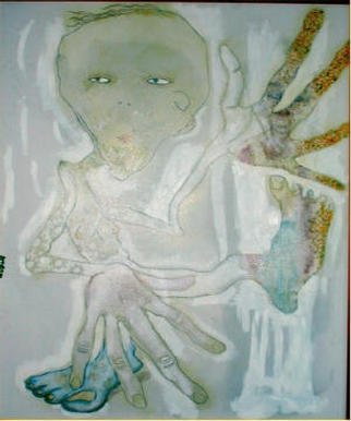 Gregory Gobla; Inner Child, 1999, Original Painting Oil, 36 x 48 inches. 