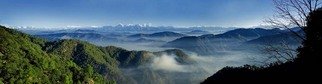Gurdas Dua Fiipc Fbaf Hon.apasp; Kilbury, 2008, Original Photography Color, 46 x 10 inches. Artwork description: 241  A view of Himalayan Range from Kilbury, a place near Nainital, India ...