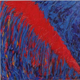 Guy Thibert; Santana, 2002, Original Painting Acrylic, 36 x 36 inches. 