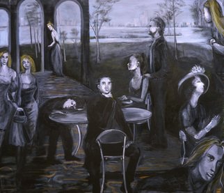 Josephine Haden; Illusions, 2000, Original Painting Acrylic, 56 x 48 inches. 