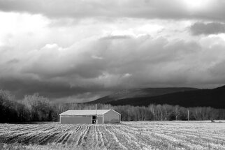 Haile Ratajack; Lost Barn, 2022, Original Photography Digital, 16 x 11 inches. Artwork description: 241 A lost and abandoned barn in the fields off of RT 22 in New York. ...