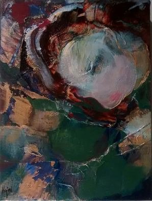 Hajni Yosifov; DreamScape, 2015, Original Painting Acrylic, 12 x 8 inches. 