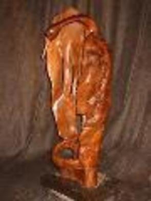 Harold Gubnitsky; Bird3, 2006, Original Sculpture Wood, 12 x 24 inches. Artwork description: 241     wood sculpture  Walnut   ...
