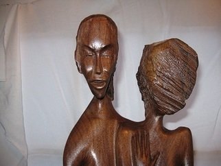 Harold Gubnitsky; Yin And Yang  Walnut, 2011, Original Sculpture Wood, 10 x 41 inches. Artwork description: 241   wood sculpture walnut                     ...