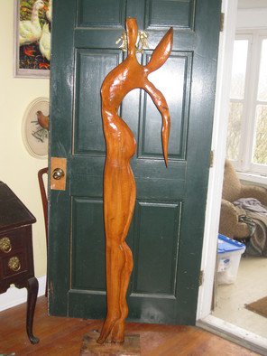 Harold Gubnitsky; Big Skinny3, 2011, Original Sculpture Wood, 12 x 75 inches. Artwork description: 241      wood sculpture pine            ...