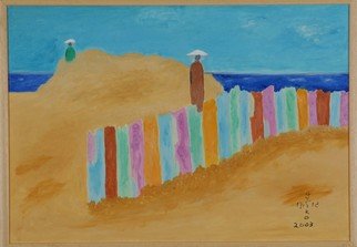 Harris Gulko; IN THE SANDS, 2003, Original Painting Oil, 19 x 11 inches. Artwork description: 241 file 1154 In the sands by the sea...