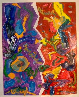 Henry Funches; Dancing With Color Dance ..., 2012, Original Painting Acrylic, 16 x 20 inches. Artwork description: 241   dancing with color , dance smile laugh , chasing color pt2, flight , the red parrot  , should train , don cornelius   beauty    , illusion, the illustrious illusion  whitney houston, whitney , bobby brown , she flows  the birth , the bith in full color . i , i love art, henryafunches, h. funches3rd, live out loud  , travon ...