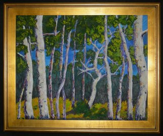 Harold Tanner; Aspens, 2015, Original Painting Acrylic, 30 x 24 inches. Artwork description: 241  Aspens ...
