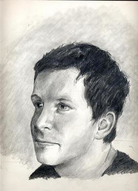 Matthew Hickey, 'Joe study', 2005, original Drawing Pencil, 10 x 13  x 1 inches. 
