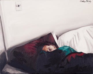Matthew Hickey, 'Sunday Nap', 2002, original Painting Oil, 20 x 16  inches. 