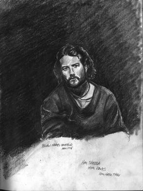 Matthew Hickey, 'The Songwriter', 2001, original Drawing Pencil, 8 x 11  inches. 
