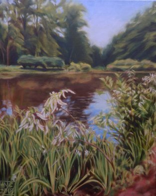 H. N. Chrysanthemum; Landscape Iv, 2018, Original Painting Oil, 16 x 20 inches. Artwork description: 241 Landscape Oil Painting...