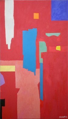 Hannes  Hofstetter; Scattered Colorful Poetry, 2019, Original Painting Acrylic, 80 x 140 cm. Artwork description: 241 Scattered Colorful Poetry , workgroup Endless III...