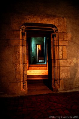 Harvey Horowitz; The Entrance, 2008, Original Photography Color, 16 x 24 inches. Artwork description: 241  Doorway in the Jacques Coeurs Chateau, Loire Valley, France ...