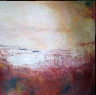 Iana Sophia; Broadmoor 1, 2018, Original Painting Oil, 80 x 80 cm. Artwork description: 241  landscape abstract imaginative decorative mood setting big format ...