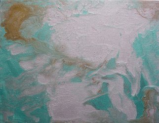 Eve Co, 'Acrylic Swirls 2', 2008, original Painting Acrylic, 9 x 12  x 1 inches. Artwork description: 3099  Acrylic SwirlsLiquid Metalic Paint ...