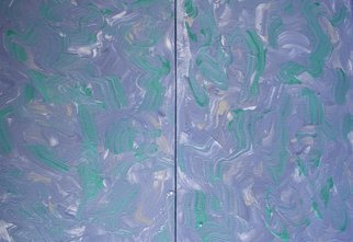 Eve Co, 'Acrylic Swirls 4 And 5', 2008, original Painting Acrylic, 9 x 12  x 1 inches. Artwork description: 3099  Acrylic Swirls 4 and 5Liquid Metallic Paint ...