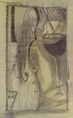 Eve Co, 'Unfinished Look Closely', 2008, original Drawing Pencil, 18 x 12  inches. Artwork description: 3495  Unfinished Look CloselyEach piece of drawing seems to blend with the others. ...