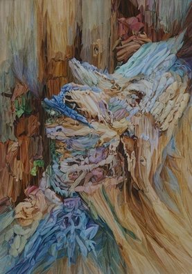 Imelda Feraille; Forest Spirit Ii, 2018, Original Watercolor, 35 x 50 inches. Artwork description: 241 Other forest, spirits, secrets, nature...
