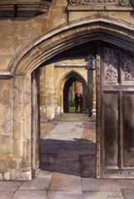 Ian Sheldon; Pembroke Arches, 2007, Original Watercolor, 11 x 15 inches. 