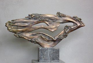 Alexander Iv Ivanov; Swimmer, 2013, Original Sculpture Bronze, 48 x 29 cm. Artwork description: 241 bronze, sculpture, creativity, art, sport, swimming...