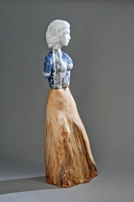 Jane Jaskevich; Cia, 2018, Original Sculpture Mixed, 11 x 31 inches. 
