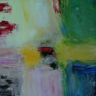 Jean Claude; Palermo, 2012, Original Painting Oil, 36 x 36 inches. Artwork description: 241    Abstract, RED                 ...