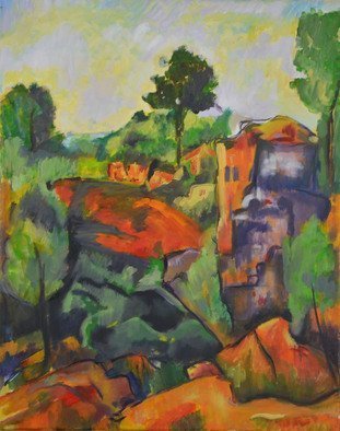 Jamie Boyatsis; Paul Cezanne Copy , 2014, Original Painting Oil, 16 x 20 inches. 