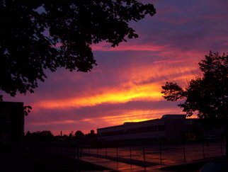 Jeanette Locher; SW Detroit Sunset, 2006, Original Photography Color, 10 x 8 inches. Artwork description: 241  THE most beautiful sunset this night that I have ever seen in the city! ...