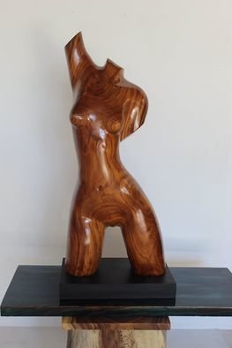 Elizabeth Caballero; Itzel, 2019, Original Woodworking, 18 x 49 inches. Artwork description: 241 The afternoon star, is a beautiful Guanacaste piece representing the powerfully sublime feminity. ...
